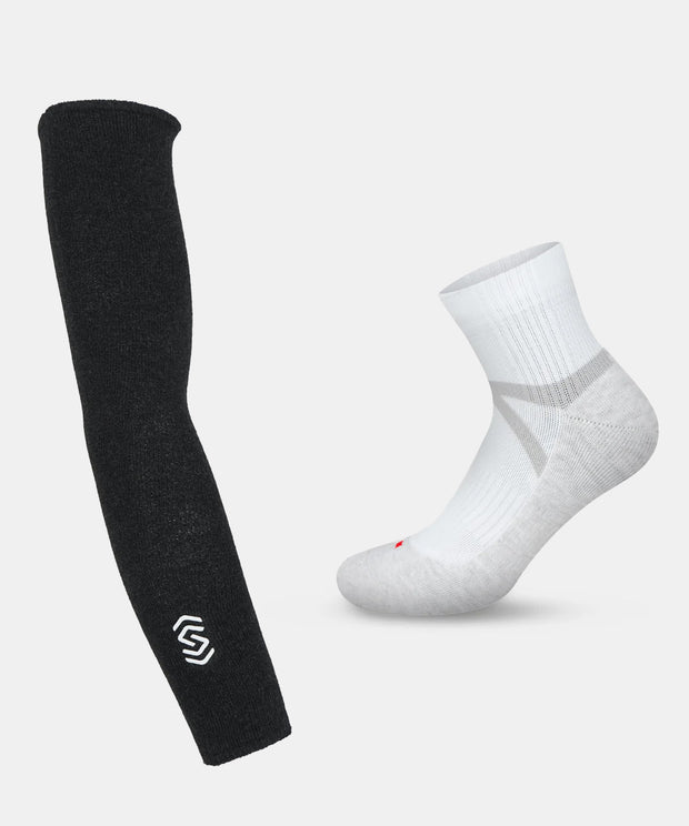 Set Manicotto + Light Run Socks